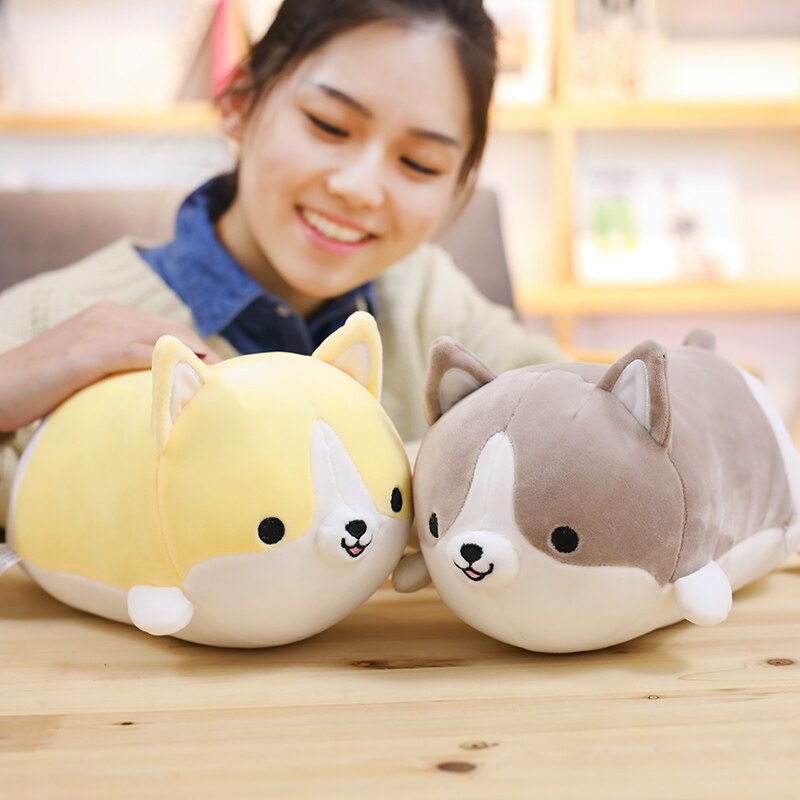 Cute Corgi Dog Plush, Small Medium, and Large